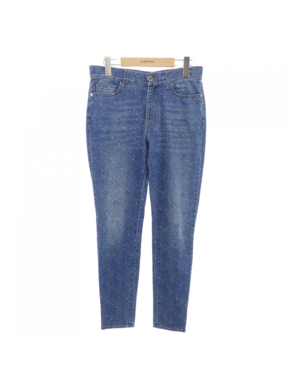 Chanel 19B Jeans Blue